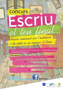 Convocat el primer concurs de relats breus 'Escriu el teu final'