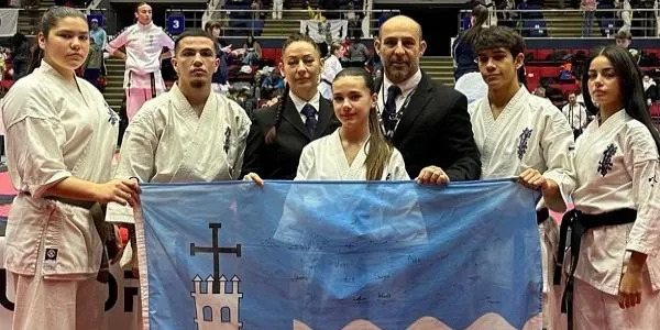 La catllarenca Fiona Margalef es proclama campiona d’Europa de kumite (14-15 anys)