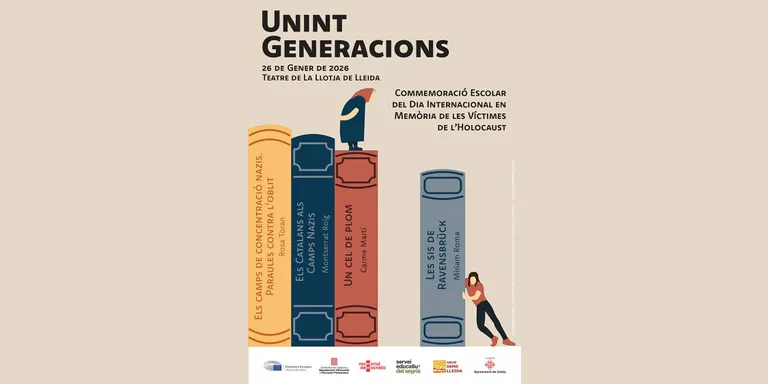 Es commemoren les víctimes de l’Holocaust amb un acte escolar a La Llotja de Lleida