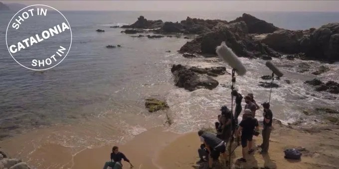 Cala Treumal, entre Blanes i Lloret, escenari de la nova sèrie de Netflix Bienvenidos a Edén