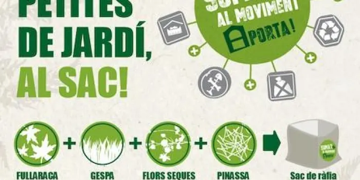 Nova campanya per millorar la recollida de restes vegetals