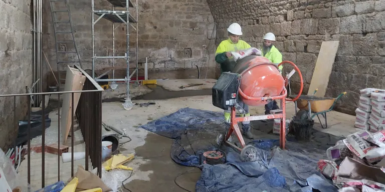 La rehabilitació de la Casa Gran del Miracle encara la recta final