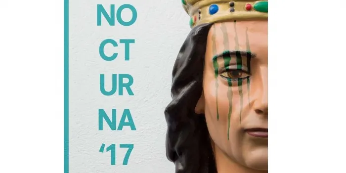 El cartell de 21a edició de La Nocturna dóna detalls de la temàtica de la cercavila i pretén crear expectació