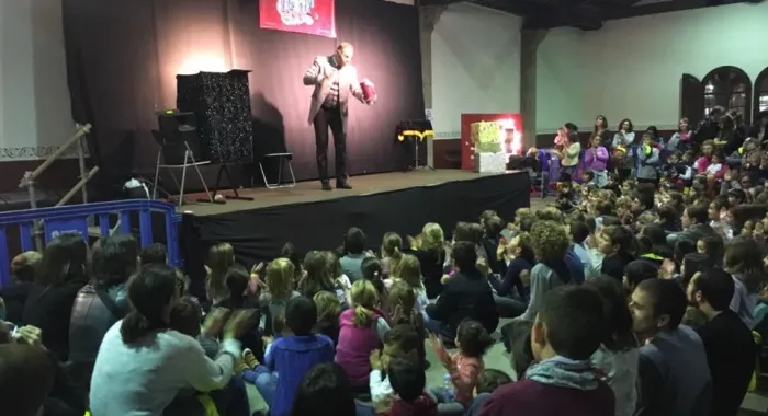 L'espectacle de la setmana passada va omplir la Sala Polivalent ( Foto: Floc )