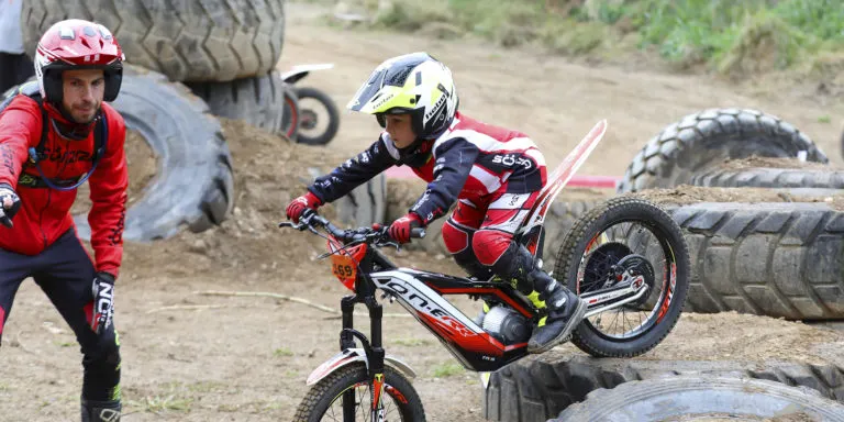 El begurenc Alex Ortiz, de sis anys, tanca el Campionat de Catalunya de Trial en quarta posició
