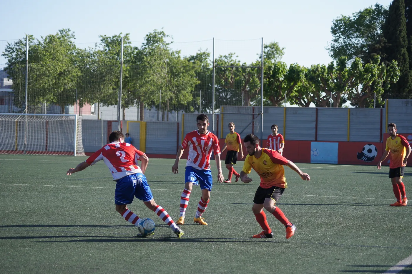 Genís es va acabar lesionant en el partit de dissabte
