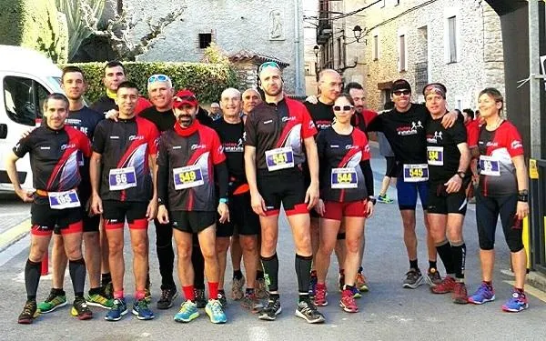 Foto: Atletes d'Altafulla