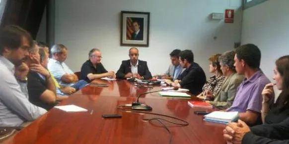Miquel Buch visita els alcaldes de l'Alt Urgell per explicar els serveis de l'ACM