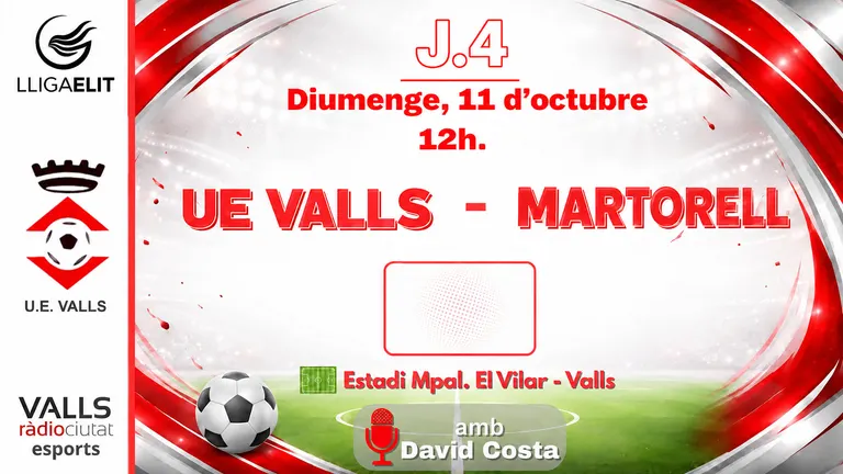 FINAL. UE Valls 0 - Martorell 1