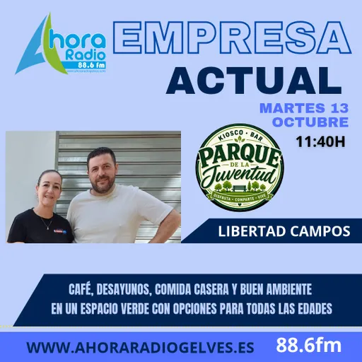 #2 - Empresa Actual, hoy conocemos el "Kiosco Bar del Parque de la Juventud