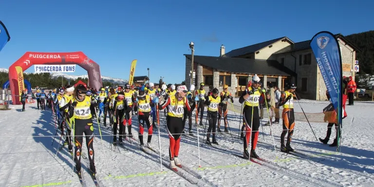 Sadurní Betriu i Berta Morral, campions de Catalunya de llarga distància