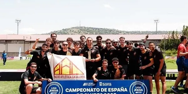 L’atleta Aaron Sola assoleix l’ascens a Divisió d’Honor amb l’AA Catalunya