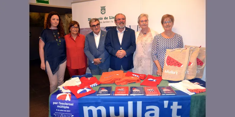 Tot a punt per a la campanya 'Mulla't per l'Esclerosi Múltiple'