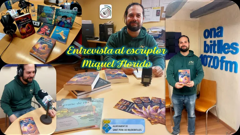 Entrevista a Miquel Florido, presentant les seves darreres publicacions.