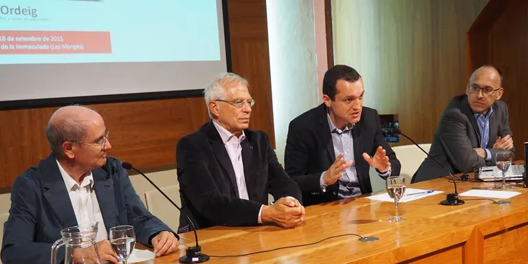 Òscar Ordeig i Josep Borrell qüestionen els arguments sobre la independència
