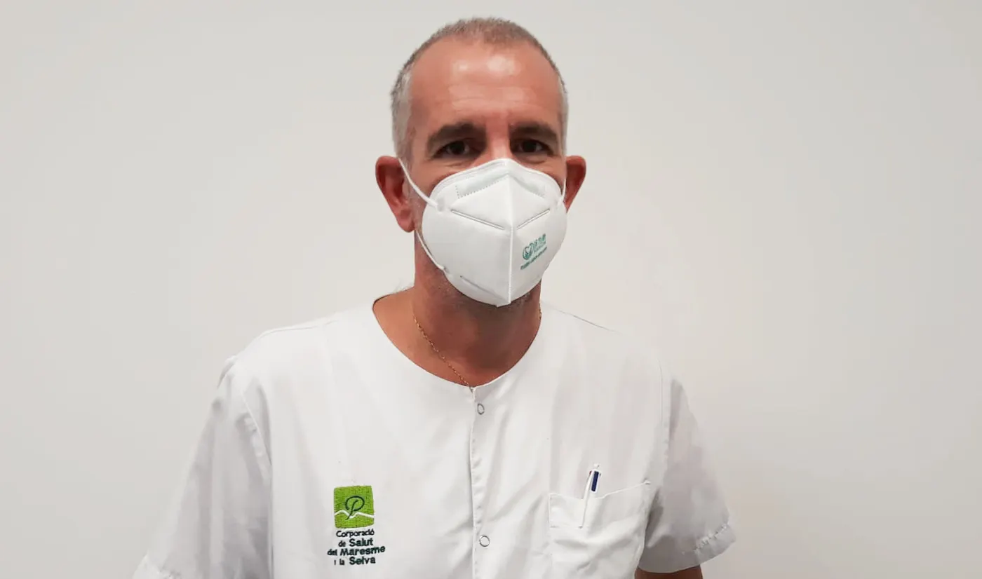 Dr. Oscar del Río: "A l'Hospital de Calella ja notem l'empitjorament de les dades COVID-19 que hi ha a nivell global"