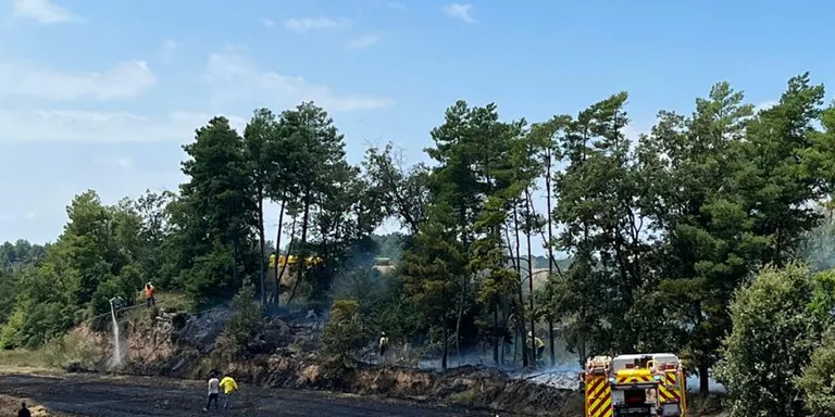 La ràpida intervenció deixa l'incendi d'Olius d'ahir al migdia en un ensurt