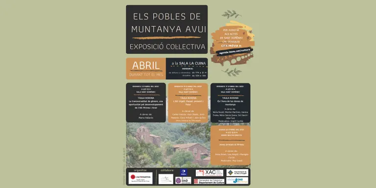 La Sala La Cuina de la Seu d’Urgell acollirà durant el mes d’abril l’exposició col·lectiva 'Els pobles de muntanya avui'