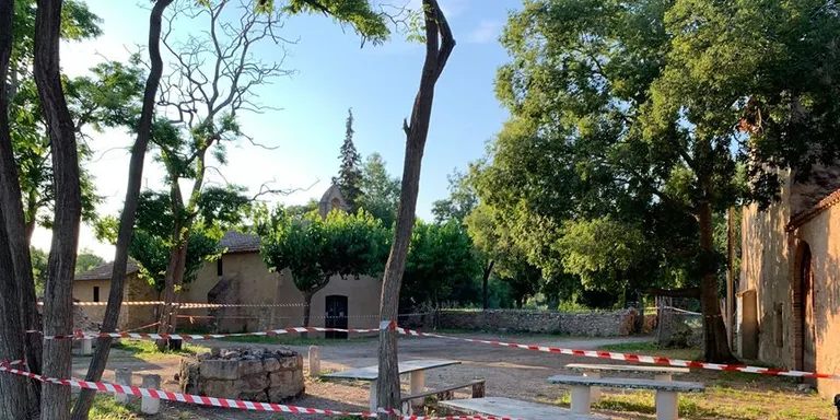 El Morell manté precintada la zona de la Granja dels Frares