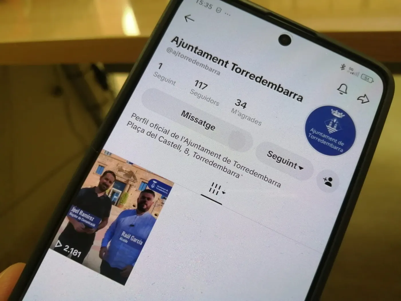 L'Ajuntament de Torredembarra, ara també a TikTok