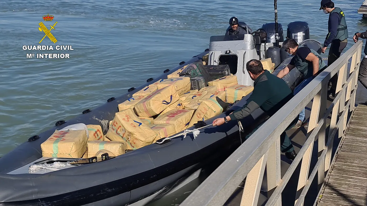La Guàrdia Civil ha intervingut nou narcollanxes a la costa tarragonina en dos anys, una d’elles a Cambrils