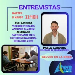 #86 - Presentación del concurso ODS con los alumnos del IES Antonio Álvarez López de Gelves - episode art