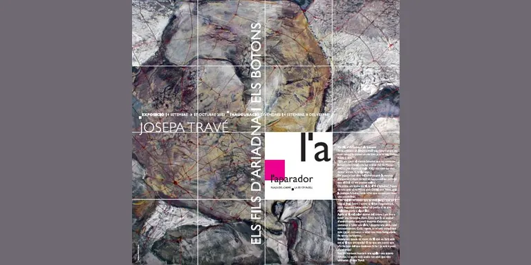 Josepa Travé exposa a l'Aparador 'Els fils d'Ariadna i els botons'