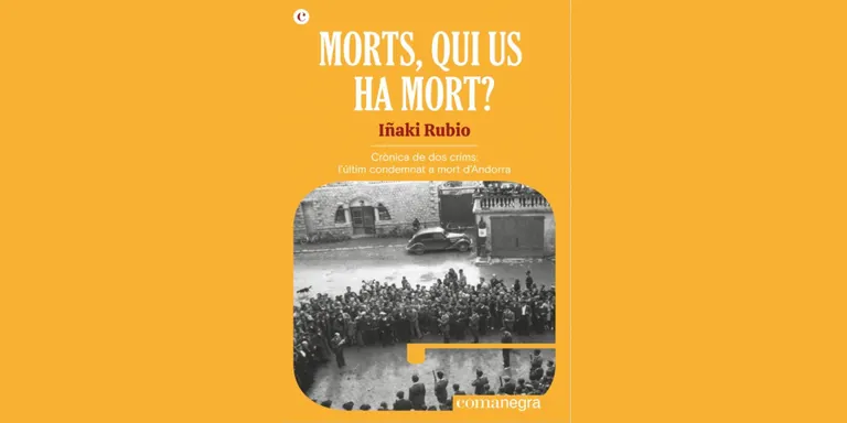 Iñaki Rubio presenta a la Seu d'Urgell 'Morts, qui us ha mort?'