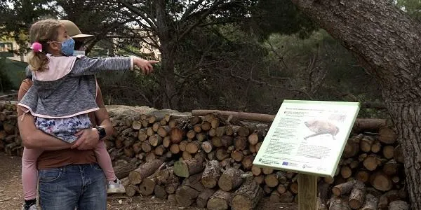Èxit de les visites guiades a la finca del Canyadell per conèixer el Sender dels ratapatxets
