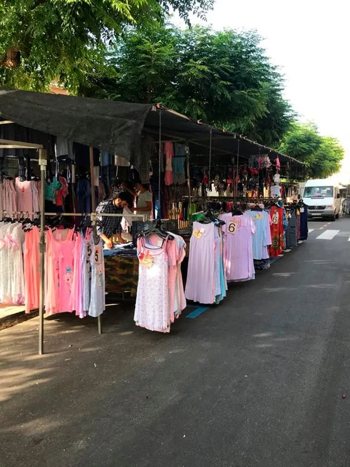 Queda anul·lat el mercat de la roba dels dissabtes