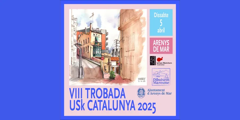 850 sketchers participaran el pròxim 5 d’abril de la trobada anual que tindrà lloc a Arenys de Mar