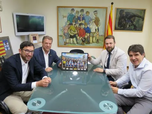 Reunió de Pere Porta i Gerard Figueras (Foto: Esport Gencat)