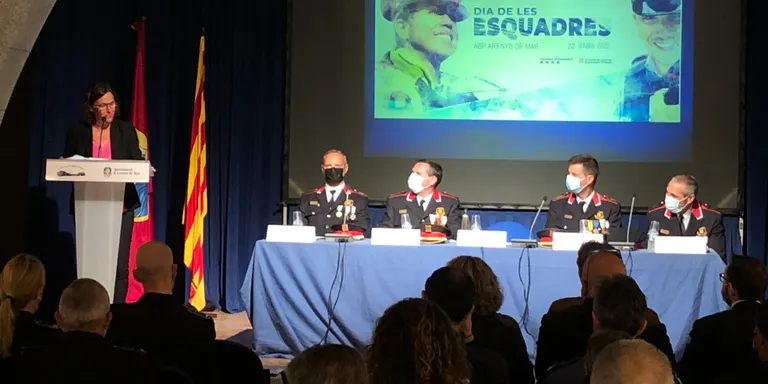 22 agents i particulars han estat reconeguts en el Dia de les Esquadres celebrat a Arenys