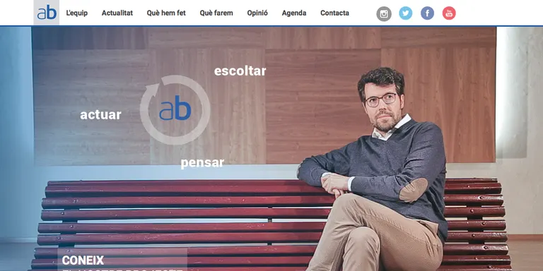 Albert Batalla estrena web per donar a conèixer la candidatura de CiU