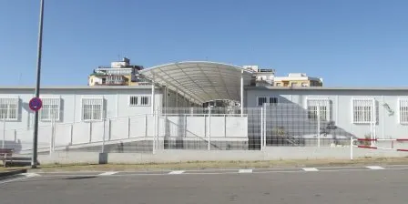 Cursa dels alumnes de l'Escola Poblenou amb motiu del Dia de la Pau