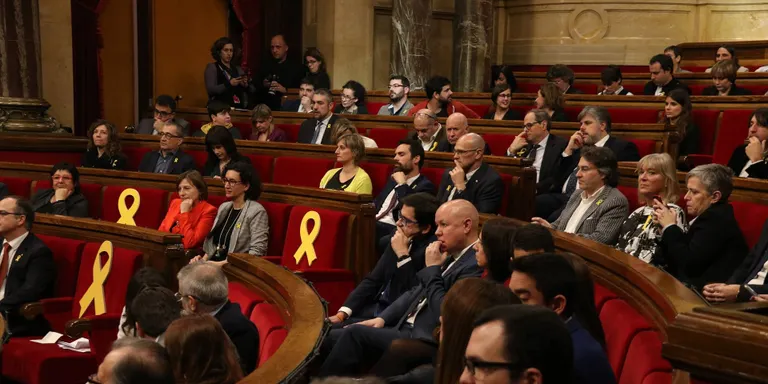 Francesc Viaplana i Òscar Ordeig inicien la nova legislatura al Parlament