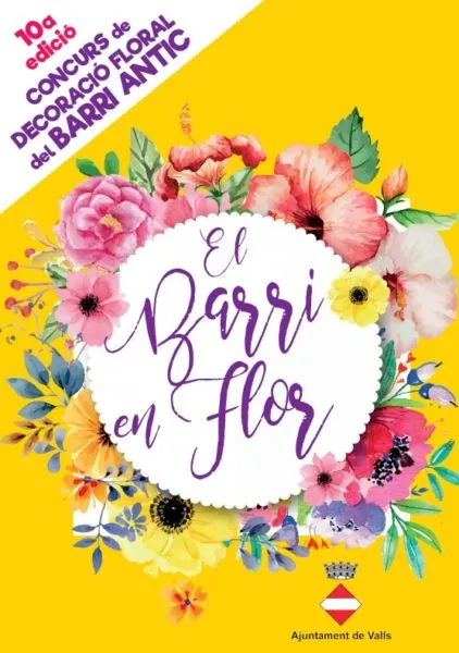 La nova edició del Barri en Flor celebra el seu desè aniversari