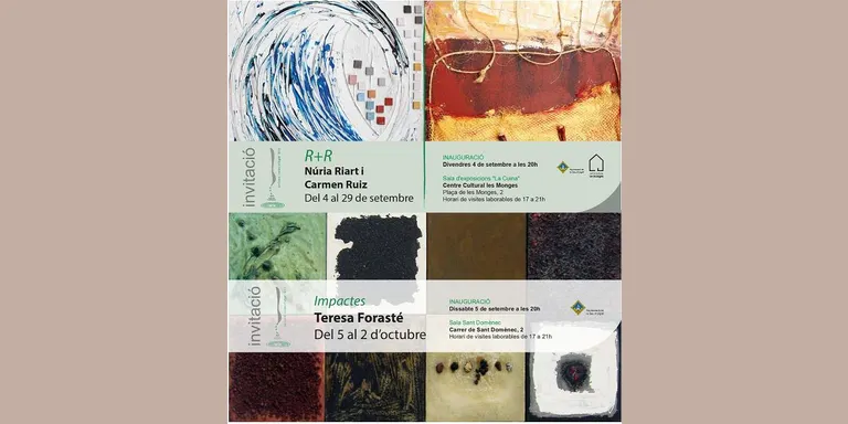 Últims dies per visitar l'exposició 'R+R', de Núria Riart i Carmen Ruiz