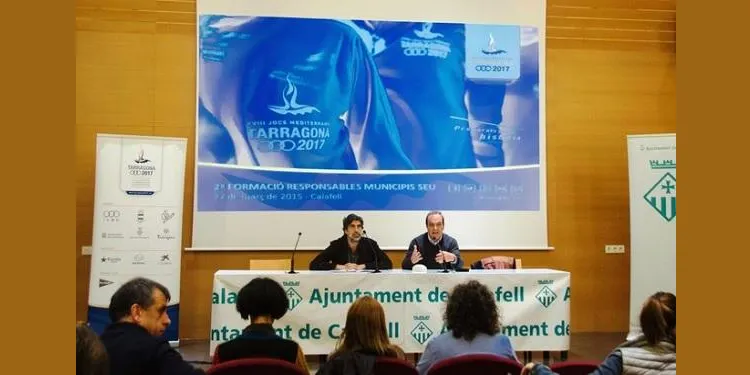 Altafulla participa en la tercera jornada de formació per a persones responsables dels municipis seus dels Jocs Mediterranis
