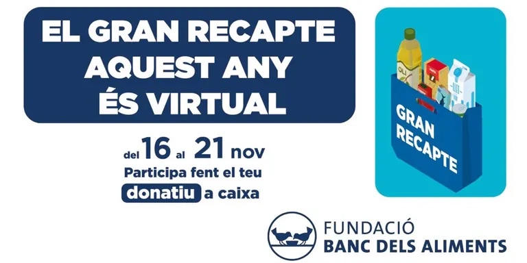 El Gran Recapte 2021 també ha estat en format dedonació econòmica i això no ha acabat d'agradar ni als voluntaris ni als ciutadans