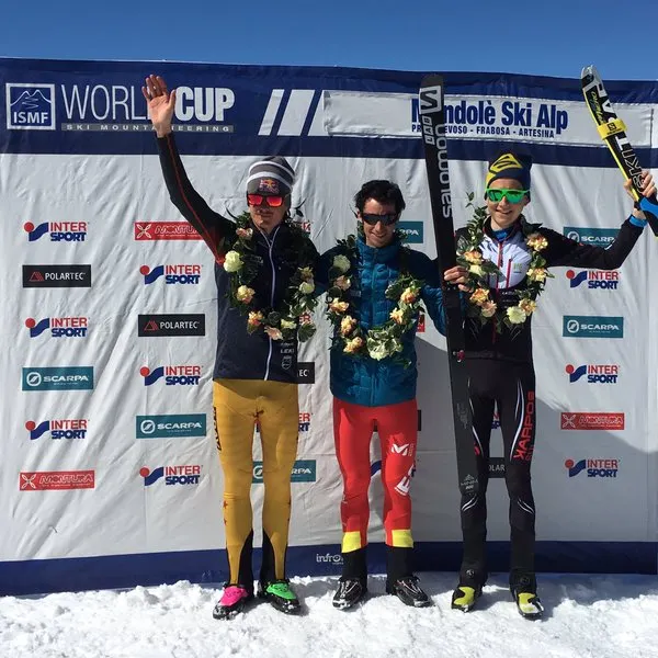 Kilian Jornet, campió de la Copa del Món 2016 de Vertical Race (ISMF)
