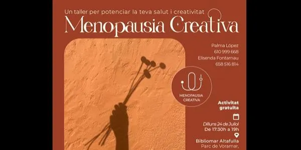 La Biblioteca d'Altafulla ofereix aquest dilluns un taller sobre com fer front a l'arribada de la menopausa