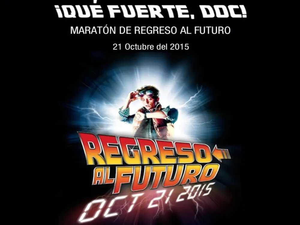 Hector González M. i Jordi Almagro S. veuran gratis la marató de "Back to the future" al ‘notRubí’
