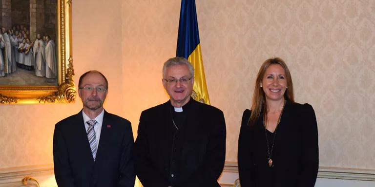 Joan-Enric Vives es reuneix amb els grups del Consell General d'Andorra