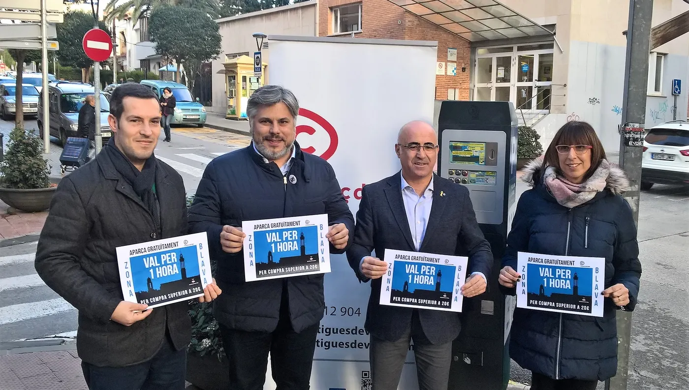 2.000 hores d’aparcament gratuït a les zones blaves per incentivar les compres de Nadal a la ciutat