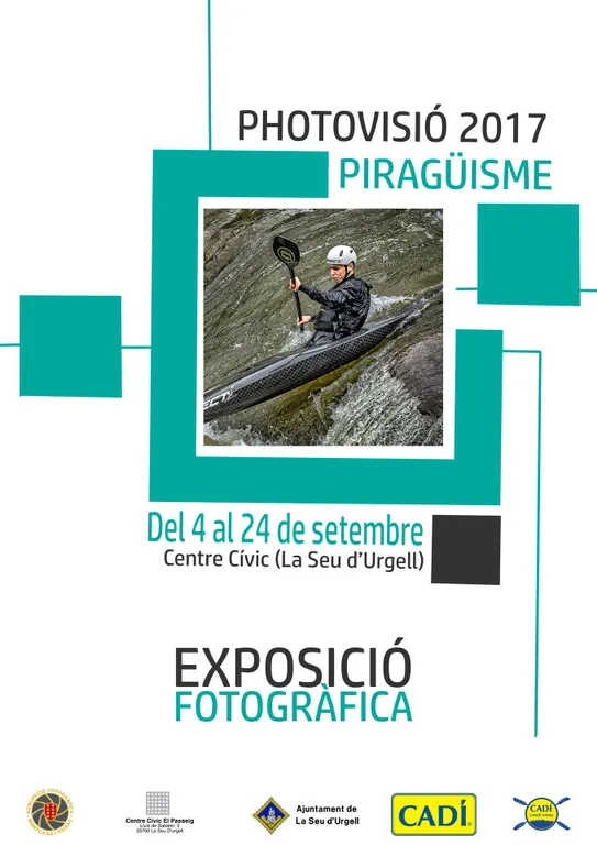 La Seu inaugura 'Photovisió 2017', una exposició fotogràfica dedicada al piragüisme