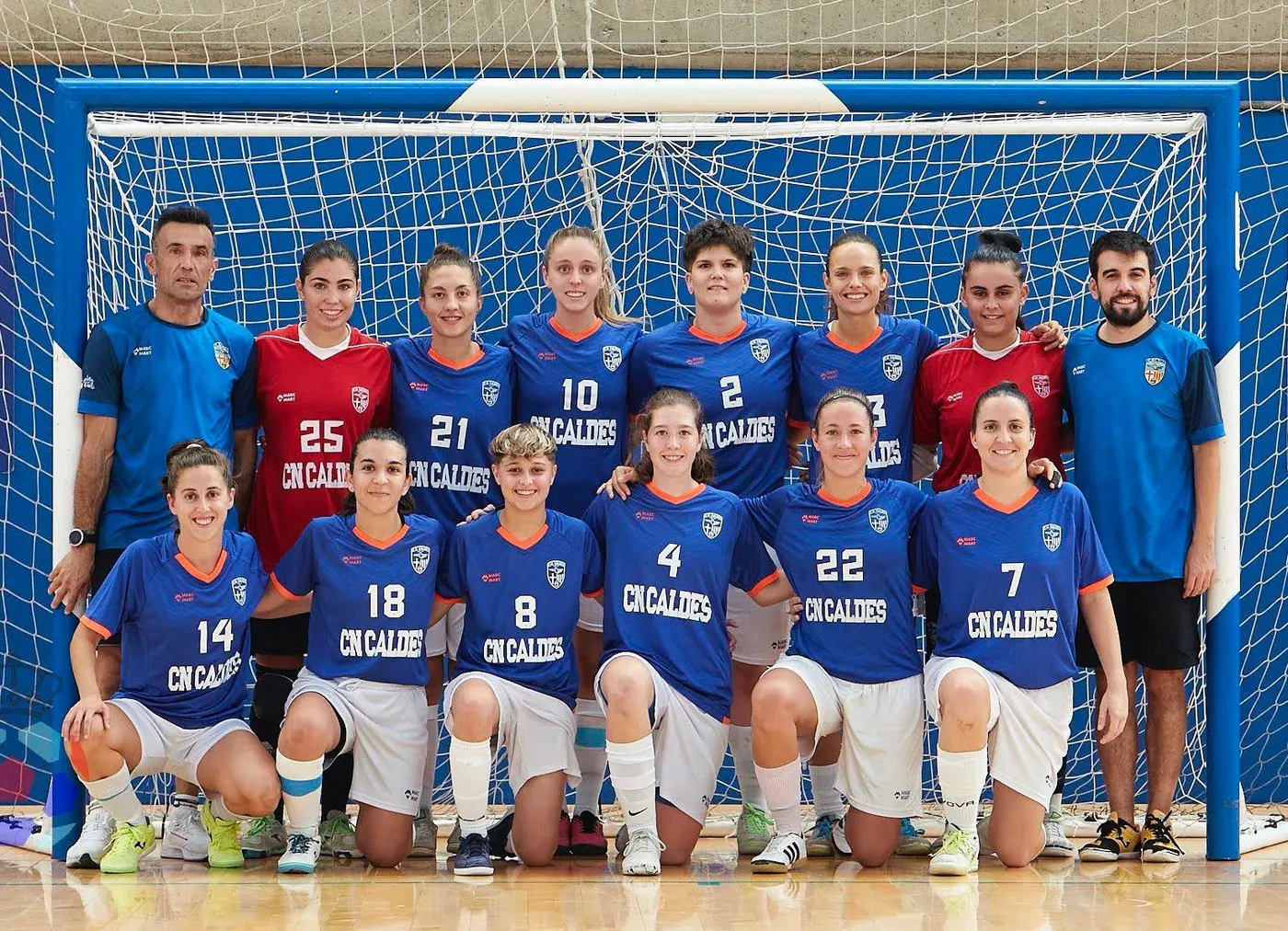 El CN Caldes femení de futbol sala juga a casa contra el FSF César Augusta, un rival directe en la classificació