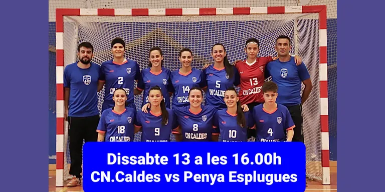 El CN Caldes de futbol sala femení buscarà el vuitè triomf en vuit partits