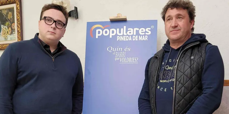 El nou president del PP de Pineda és Gerard Roig i el secretari local, Javier Mir