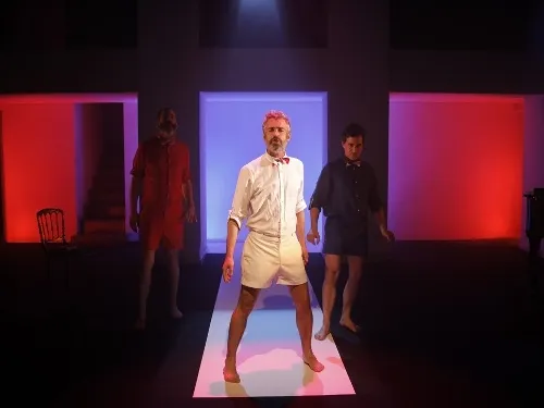 Una imatge promocional de l'espectacle "Allons François de la Patrie"